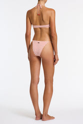 SOFI SCARLETT SPOT Halter Bikini Set