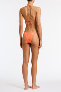 VINCA - AROLE Orange Triangle Bikini Set