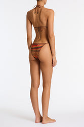 VINCA BRICK STRIPE Triangle Bikini Set