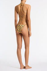 VINCA PORCHE Geometric Triangle Bikini Set