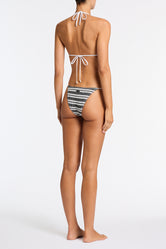 VINCA SALTE  Crochet Triangle Bikini Set 