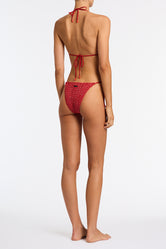Vinca Tage Triangl Purple Sparkle Bikini