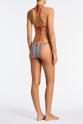 VINCA TORI Crochet Triangle Bikini Set 