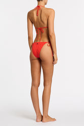 VINCA Viss Red Triangle Bikini Set 