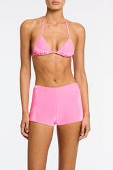 CELESTE PINK CANDY VELVET Short