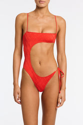 CINCI VISS Red One Piece