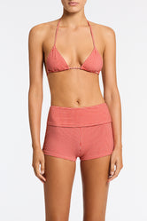 ELLI PRON Red Gingham Shorts