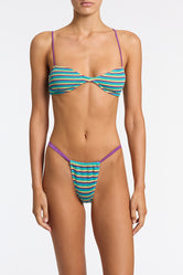 ESTE ORCHARD CROCHET STRIPE Bikini Set