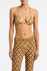 KIKA PORCHE Geometric Pants