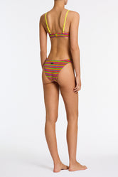 MAIA ALEIX Terry Towelling Scoop Bikini Set