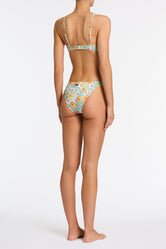 MAIA MAIE Floral Scoop Bikini Set