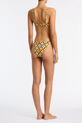 MAIA PORCHE Geometric Scoop Bikini Set