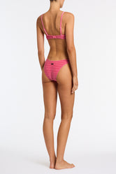 Maia Princ Triangl Pink Velvet Bikini