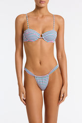 MALA MULBERRY Purple Balconette Bikini Set