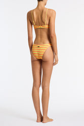 MICA FARME Crochet Crop Bikini Set