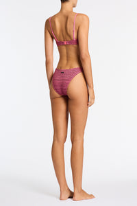 MICA - KEYS Sparkle Crochet Crop Bikini Set