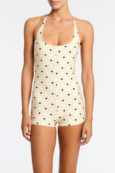 NURIA BISS Heart Playsuit