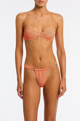 Palma Gara Triangl Textured Multicoloured Bikini 