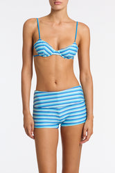 ELLI HORIZON BLUE Stripe Short
