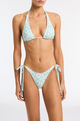 DARA - MASE Blue Triangle Bikini Set