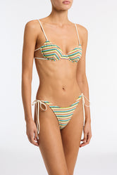 JARA - SALVA Terry Towelling Balconette Bikini Set