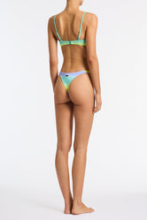 MAIA CALE Ombre Scoop Bikini Set