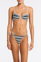 MALA SALTE Crochet Balconette Bikini Set