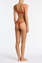 MICA - HORIZON STRIPE Scoop Bikini Set