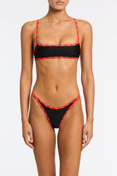 MIMA BOSSA Neoprene Crop Bikini Set