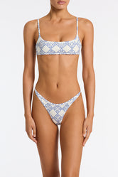 MIMA INDIGO LACE Crop Bikini Set