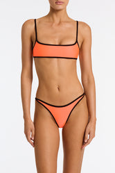 MIMA SHERBET POP Neoprene Crop Bikini Set