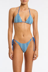 Vinca Dello Triangl Blue Sparkle Crochet Bikini