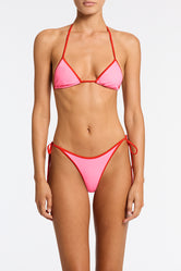 VINCA DORE Pink Triangle Bikini Set