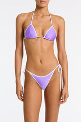 VINCA GRAPE Neoprene Triangle Bikini Set