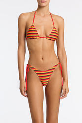 VINCA - HORIZON STRIPE Triangle Bikini Set