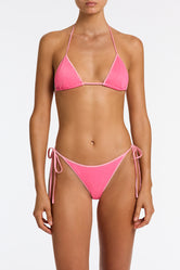 VINCA PINK PUNCH SPARKLE Triangle Bikini Set