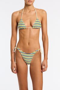 VINCA - POPI Terry Towelling Triangle Bikini Set