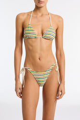 VINCA - SALVA Terry Towelling Triangle Bikini set