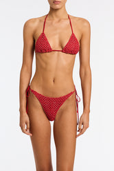 Vinca Tage Triangl Purple Sparkle Bikini