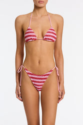 VINCA TANNA Crochet Triangle Bikini Set