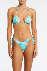 Vinca Eyla Triangl Blue Printed Bikini