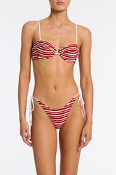 MALA SERT Terry Towelling Balconette Bikini Set