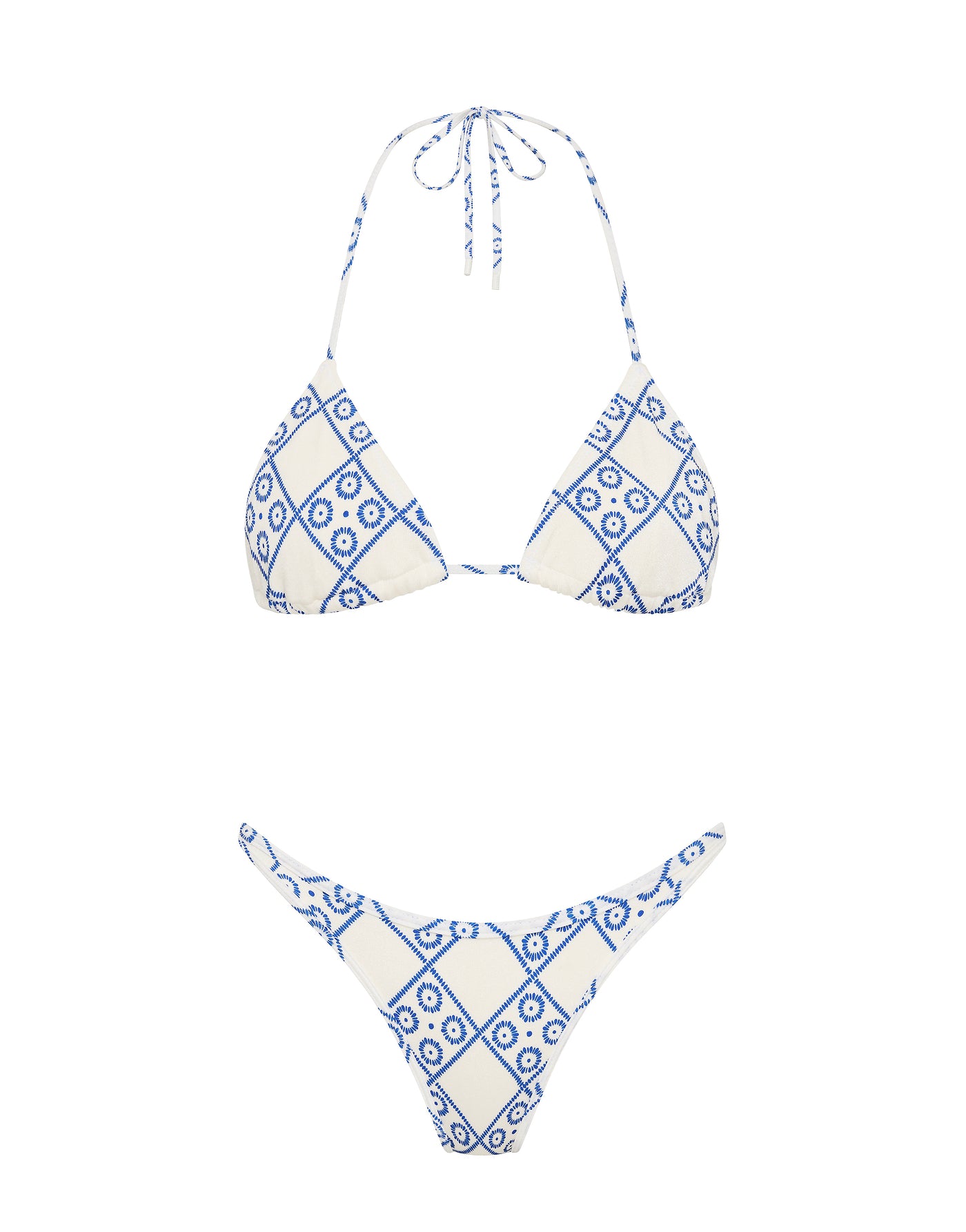 VINCA INDIGO LACE Triangle Bikini Set