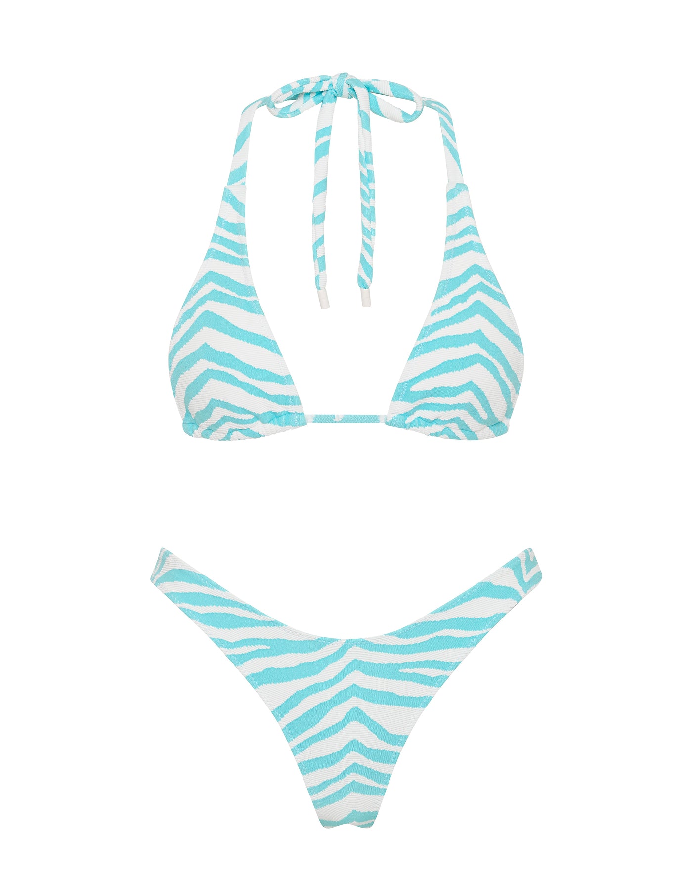 DARA - SKY ZEBRA SPLASH Triangle Bikini Set