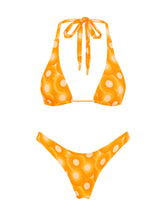 DARA TANGERINE Triangle Bikini Set