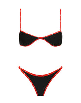 ESTE BOSSA Neoprene Scoop Crop Bikini Set