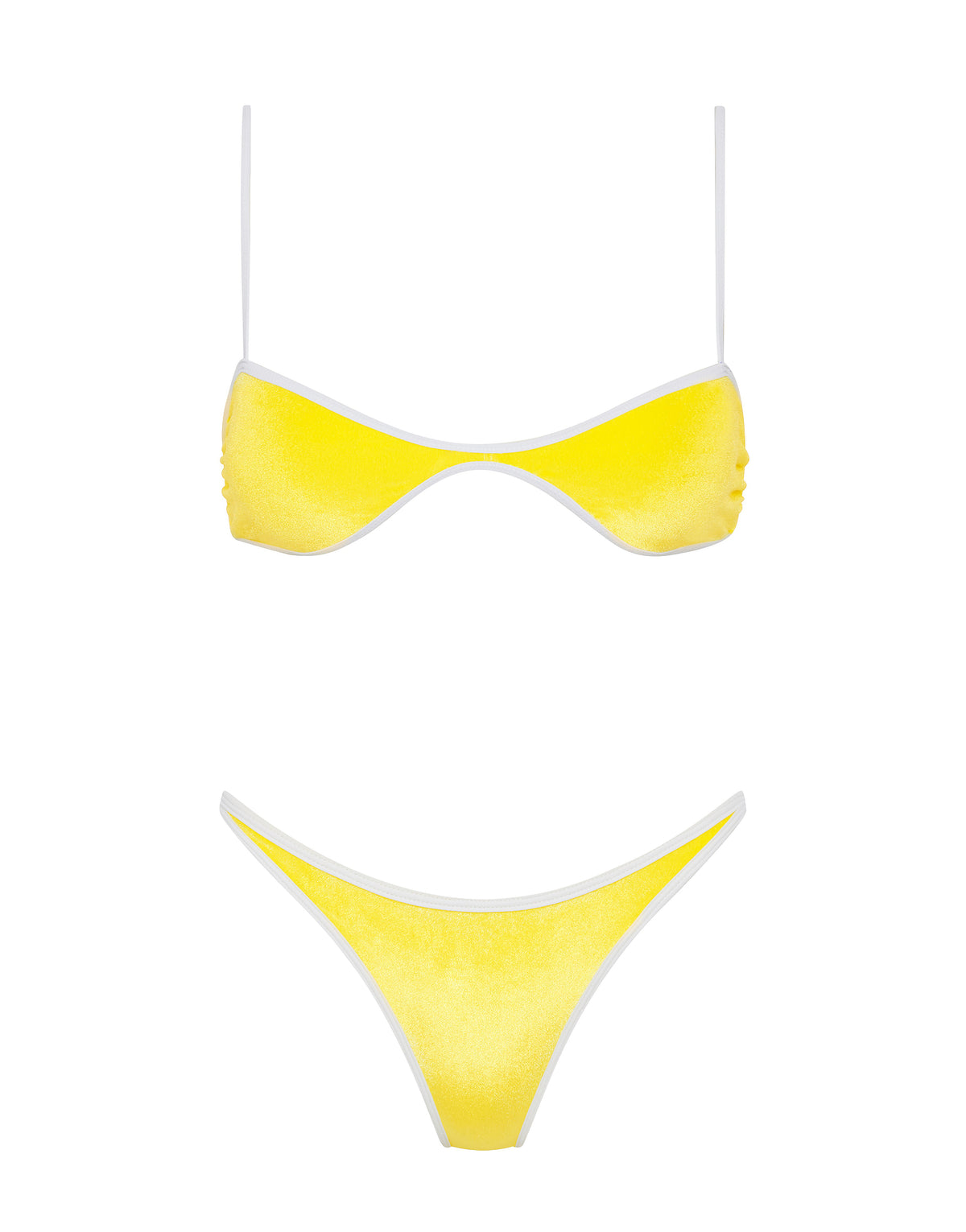 ESTE TUSCAN SPLASH Velvet Scoop Bikini Set