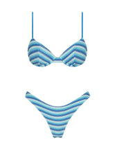 JARA HORIZON BLUE Stripe  Balconette  Bikini