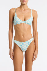 MAIA - MASE Blue Scoop Bikini Set