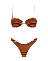 MALA BRICK STRIPE Balconette Bikini Set